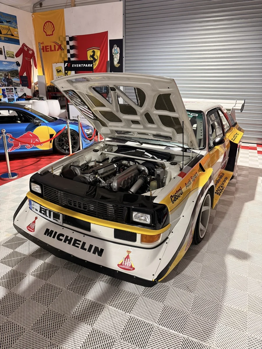 Turbomotor des Audi Sport quattro — Kollektion Royal Legacy Motorsport Heritage
